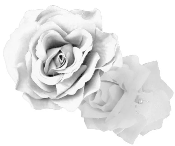 Translation missing: it.Rosa Sevillana o Chulapa de 9 cm con pinza en varios colores