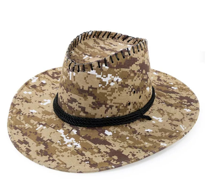 Translation missing: it.Sombrero de Vaquero Camuflaje Block adulto