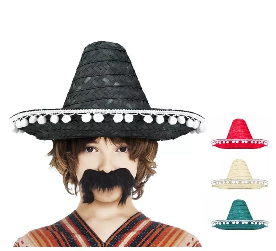 Translation missing: it.Sombrero Mexicano infantil de 35 cm colores surtidos