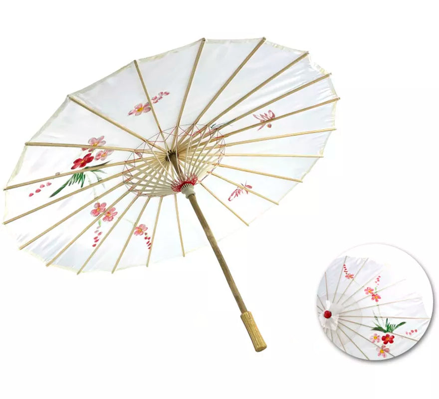 Translation missing: it.Sombrilla China de Flores de 85x52 cm en varios colores