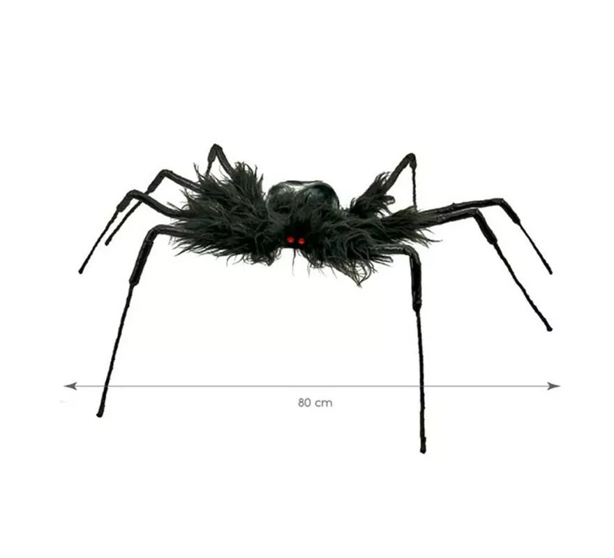 Translation missing: it.Tarántula Peluda Negra de 80 cm