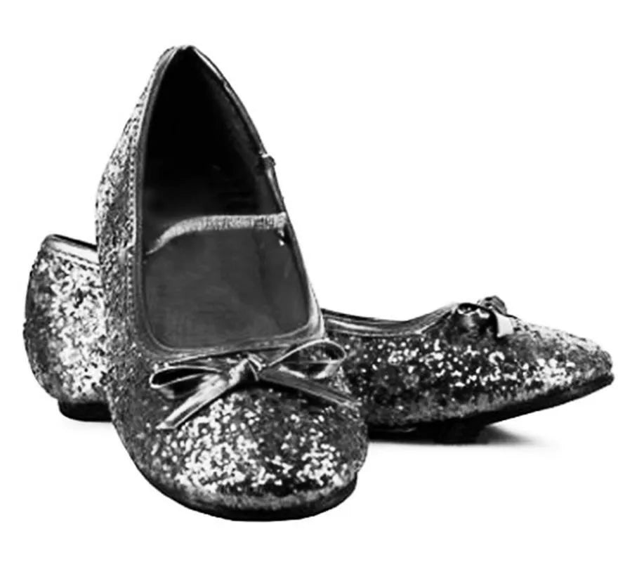 Translation missing: it.Zapatos Bailarinas Negras Purpurina en números del 22 al 41